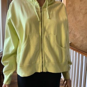 Lime green sweatshirt